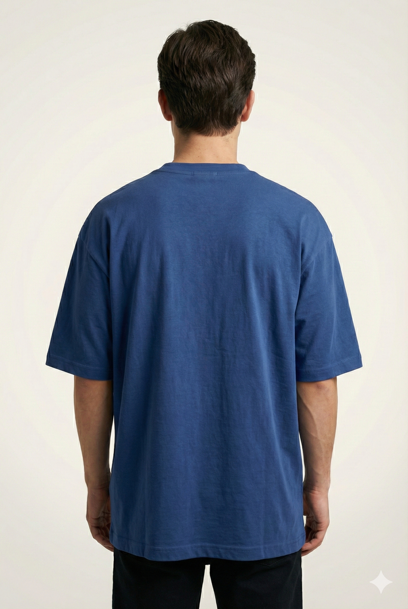 Blue Oversized T-Shirt