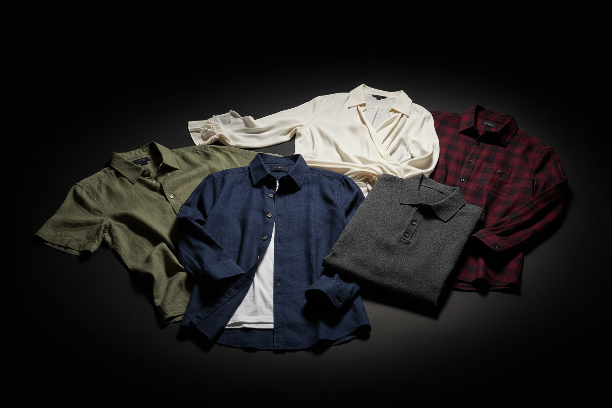 shirts with black background